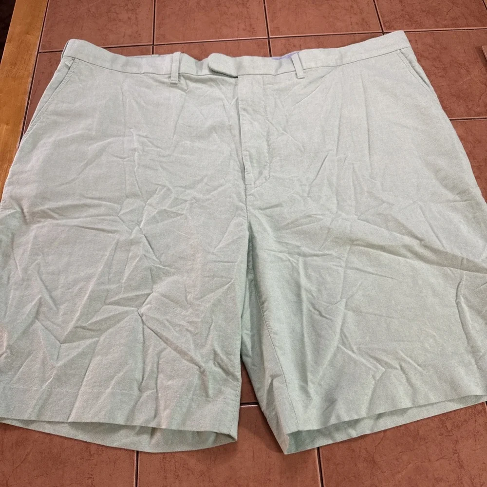 Polo Ralph Lauren Shorts Mens 46B x 9 Green Classic Chino Preppy Dad Golf Cotton